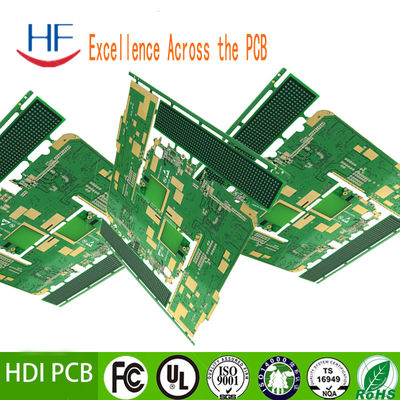 1OZ النحاس HASL HDI FR4 PCB لوح الدائرة المطبوعة